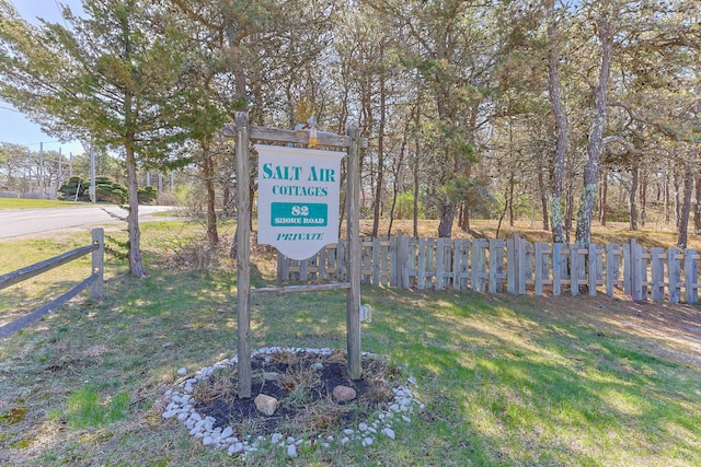 82 Shore Rd Unit 6, Truro, MA 02666 - exterior space with fence and a yard