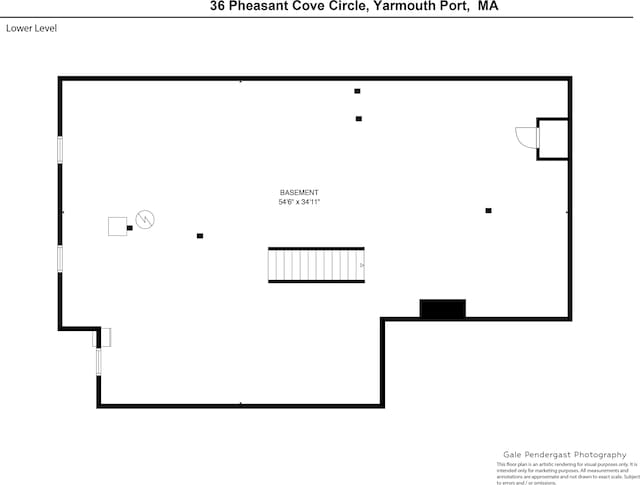 36 Pheasant Cove Cir, Yarmouth Port, MA 02675 - floor plan / room layout