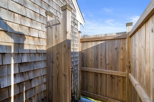 view of property exterior