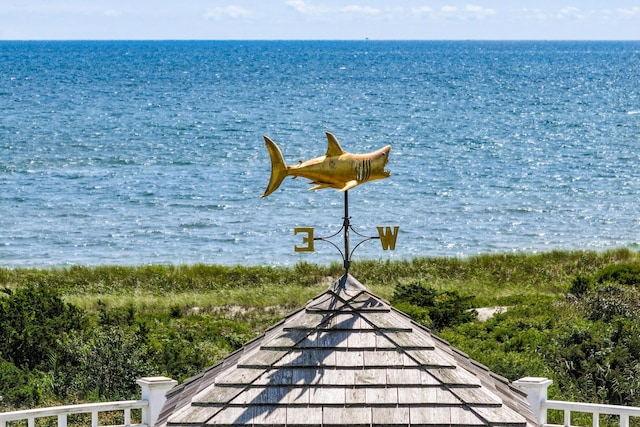 property view of water