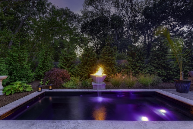 view of pool featuring a swimming pool