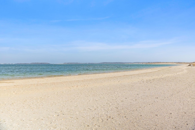 water view featuring a view of the beach