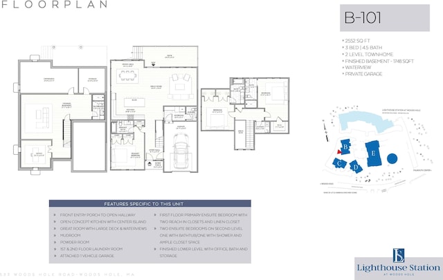 533 Woods Hole Rd Unit B101, Woods Hole, MA 02543