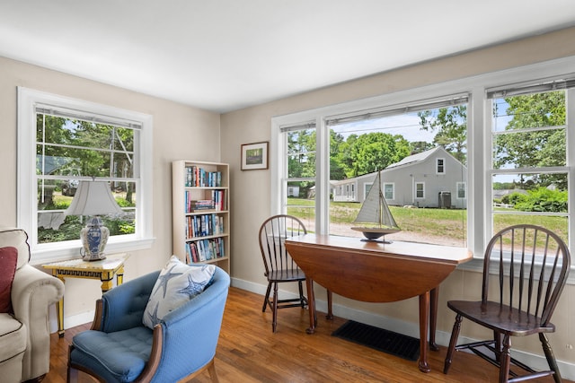 22 Wallace Pt, Buzzards Bay, MA 02532 - office space with plenty of natural light, wood finished floors, and baseboards