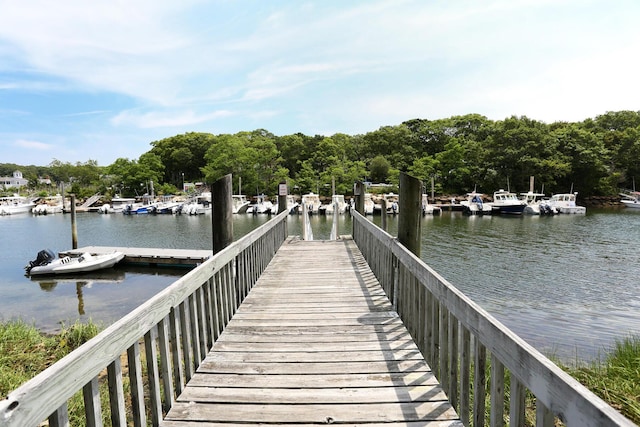 3 Waterside Dr, North Falmouth, MA 02556 - dock with a water view