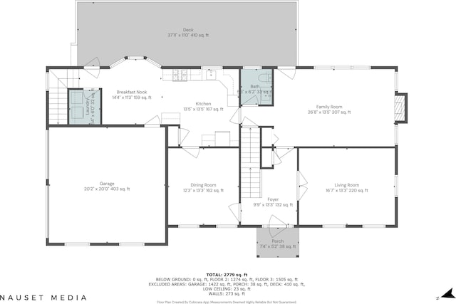43 Owl Pond Rd, Brewster, MA 02631 - view of floor plan / room layout