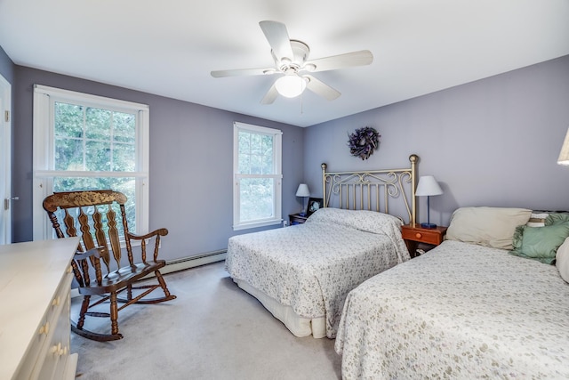 43 Owl Pond Rd, Brewster, MA 02631 - bedroom featuring light carpet and ceiling fan