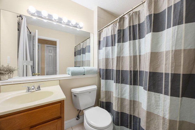 800 Bearses Way Unit 1Wd, Hyannis, MA 02601 - bathroom with vanity, tile patterned flooring, and a shower with shower curtain