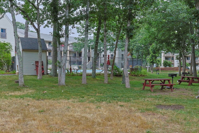 800 Bearses Way Unit 1Wd, Hyannis, MA 02601 - view of yard with a residential view