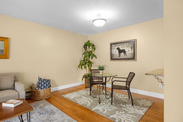 800 Bearses Way Unit 1Wd, Hyannis, MA 02601 - office featuring wood finished floors and a baseboard heating unit