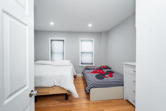 352 Bishop St, Framingham, MA 01702 - bedroom with light wood-style floors and recessed lighting