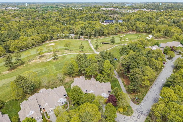 13 Laurel Hill Ct, Bourne, MA 02532 - aerial view of property and surrounding area featuring a golf club
