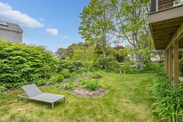 128 Whippoorwill Cir, Mashpee, MA 02649 - view of grassy yard