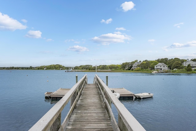 128 Whippoorwill Cir, Mashpee, MA 02649 - dock area with a water view