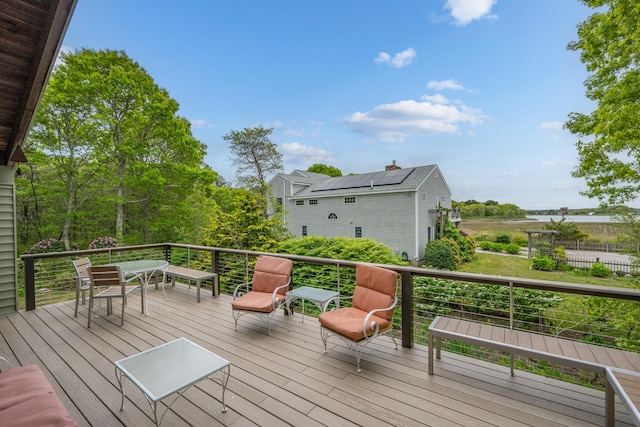 128 Whippoorwill Cir, Mashpee, MA 02649 - view of deck