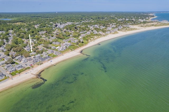 5 Highland Ln, Harwich Port, MA 02646 - aerial view of property's location featuring extended coastline