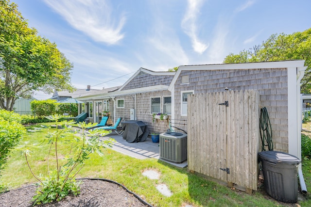 5 Highland Ln, Harwich Port, MA 02646 - rear view of house featuring a patio area