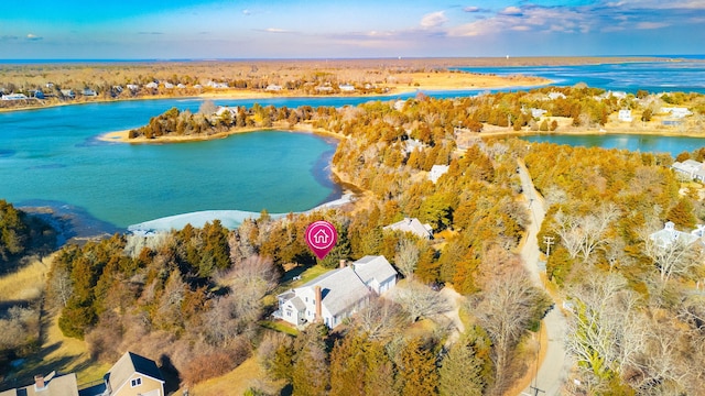 46 Freeman Ln, Orleans, MA 02653 - drone / aerial view of a large body of water