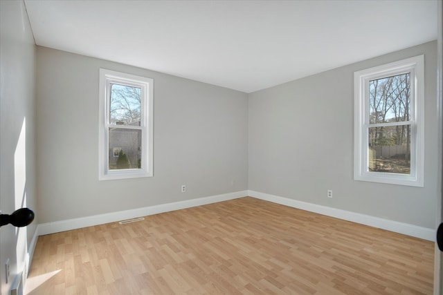 4 Inkberry Cir, Sandwich, MA 02563 - spare room featuring light wood-style floors, baseboards, and visible vents