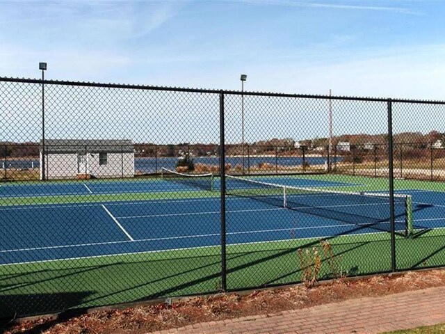 view of tennis court