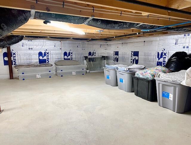 39 Nehoiden Rd, Mashpee, MA 02649 - view of unfinished basement