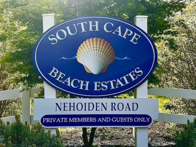 39 Nehoiden Rd, Mashpee, MA 02649 - view of community sign