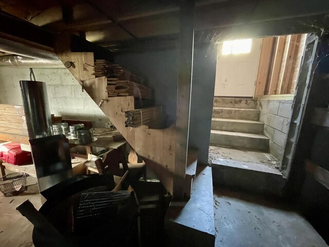 100 Parkwood Dr, Wareham, MA 02571 - view of unfinished below grade area