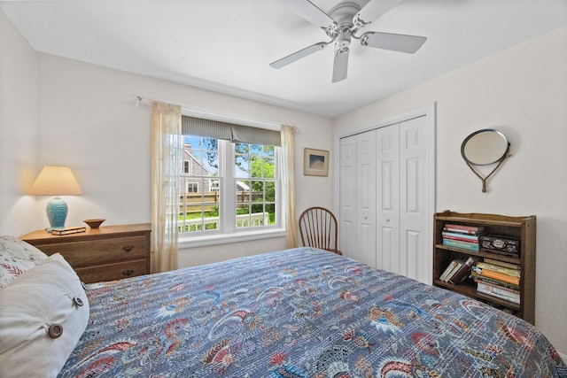 21 Gramps Way S, Chatham, MA 02659 - bedroom with ceiling fan and a closet