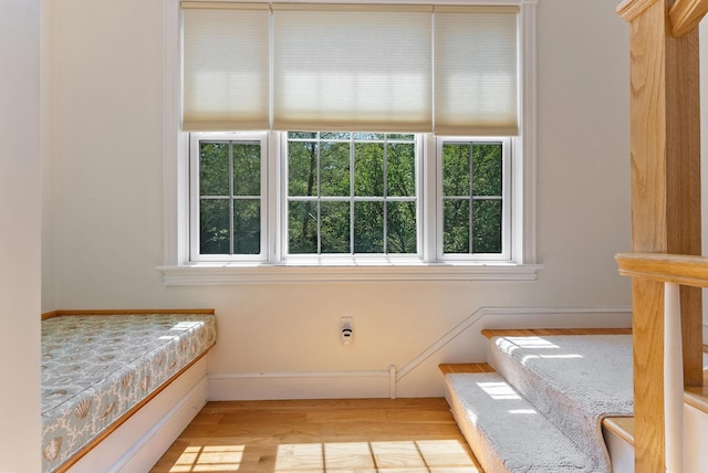 23 Crowell Ln, Tisbury, MA 02568 - unfurnished bedroom with multiple windows and light wood finished floors