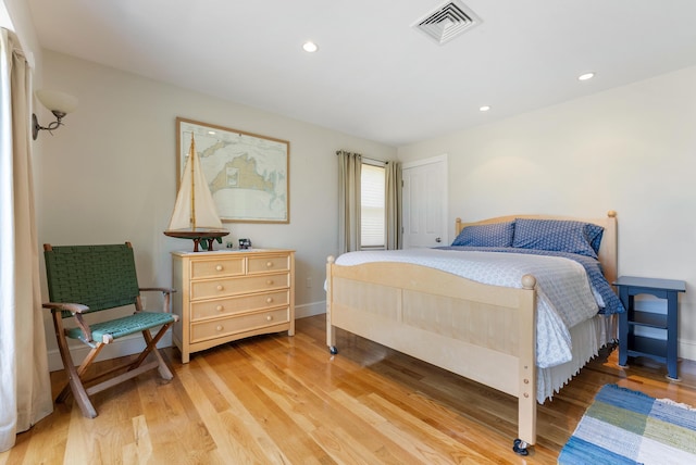 23 Crowell Ln, Tisbury, MA 02568 - bedroom featuring light wood-style flooring and recessed lighting