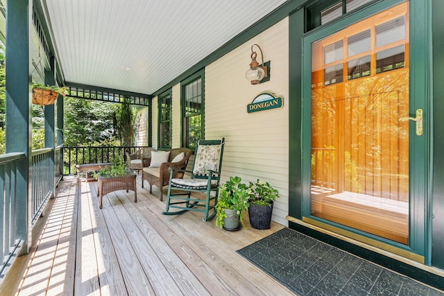 23 Crowell Ln, Tisbury, MA 02568 - view of wooden porch