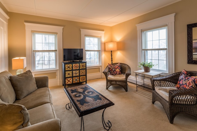 44 Commercial St, Provincetown, MA 02657 - view of carpeted living area