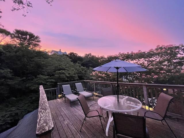 44 Commercial St, Provincetown, MA 02657 - deck featuring outdoor dining space