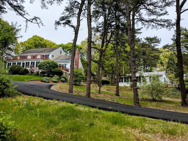 62 Old Fish House Rd, South Dennis, MA 02660 - view of front facade with driveway