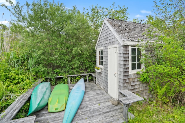 20 James Pond Way, West Tisbury, MA 02575 - view of wooden terrace