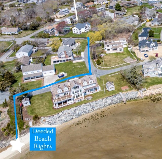 33 Island View Rd, Hyannis, MA 02601 - birds eye view of property featuring a residential view