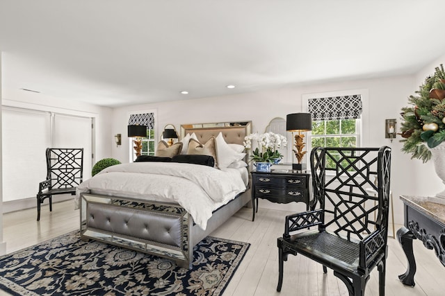 15 Sylvan Way S, Chatham, MA 02659 - bedroom with light wood finished floors and recessed lighting