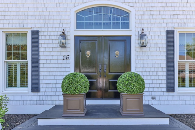 15 Sylvan Way S, Chatham, MA 02659 - view of exterior entry featuring french doors