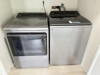 37 Washington Park, Carver, MA 02330 - washroom featuring washing machine and clothes dryer
