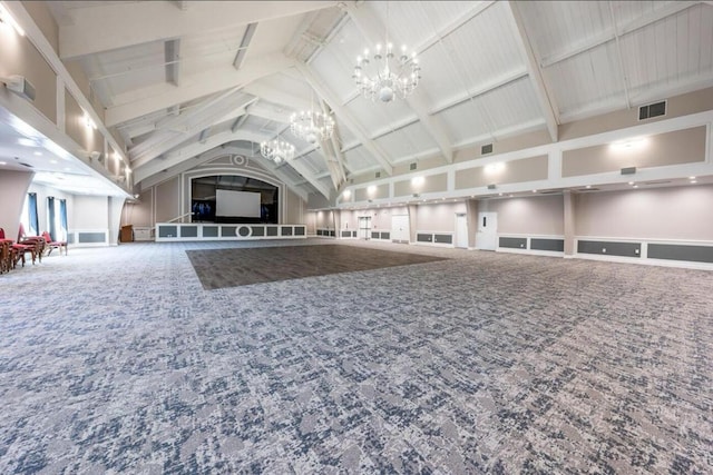 community lobby featuring visible vents