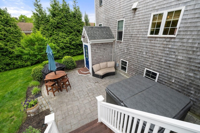 23 Ridgehill Ln, Sagamore Beach, MA 02562 - view of patio