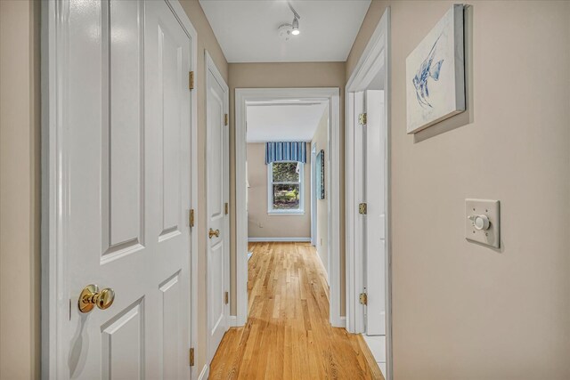 26 Sandy Meadow Way, Eastham, MA 02642 - hall with light wood-style flooring and baseboards