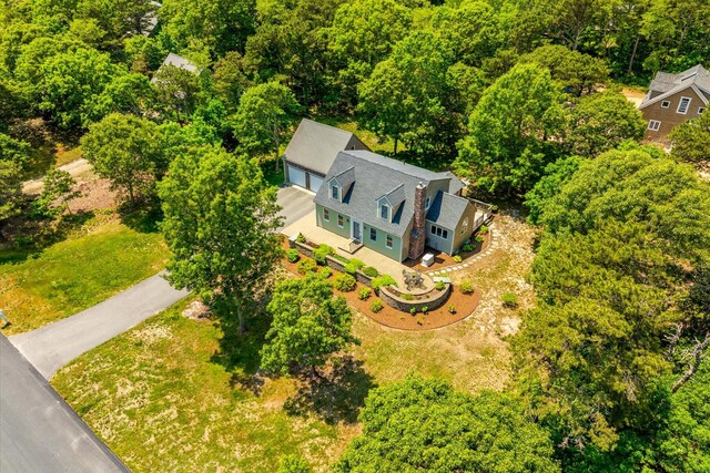 26 Sandy Meadow Way, Eastham, MA 02642 - view of subject property with a heavily wooded area