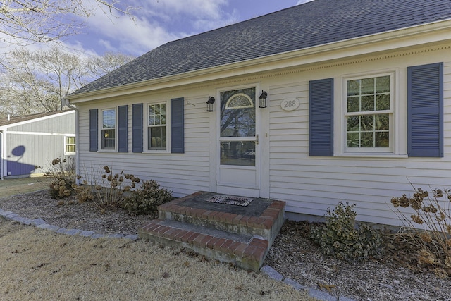 view of entrance to property