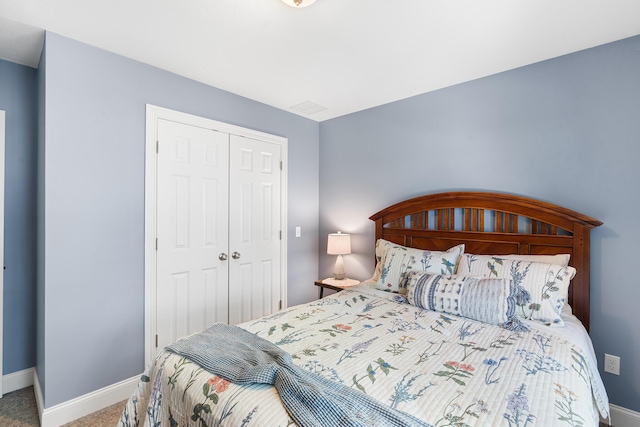 10 Stanley Rd, Mashpee, MA 02649 - carpeted bedroom featuring baseboards and a closet