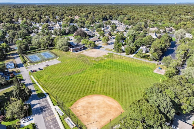 aerial view