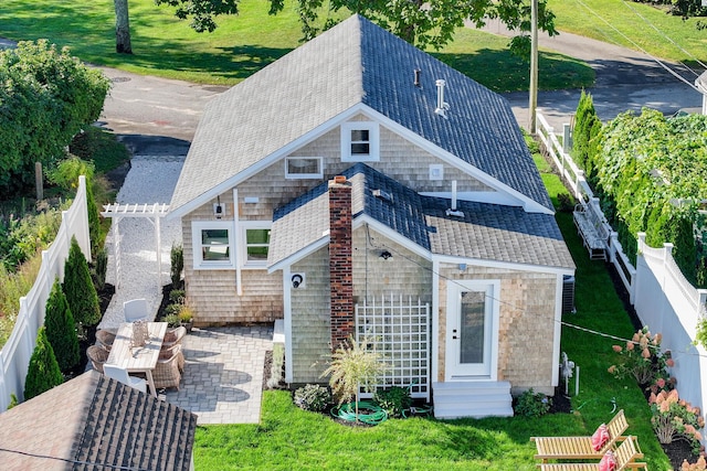 back of house featuring a patio