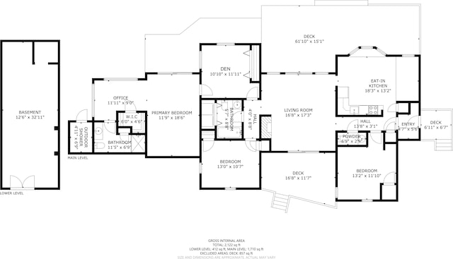 21 High Point Dr, Brewster, MA 02631 - floor plan / room layout