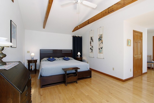 21 High Point Dr, Brewster, MA 02631 - bedroom featuring light wood-type flooring, baseboards, and a ceiling fan