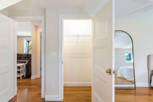 view of closet